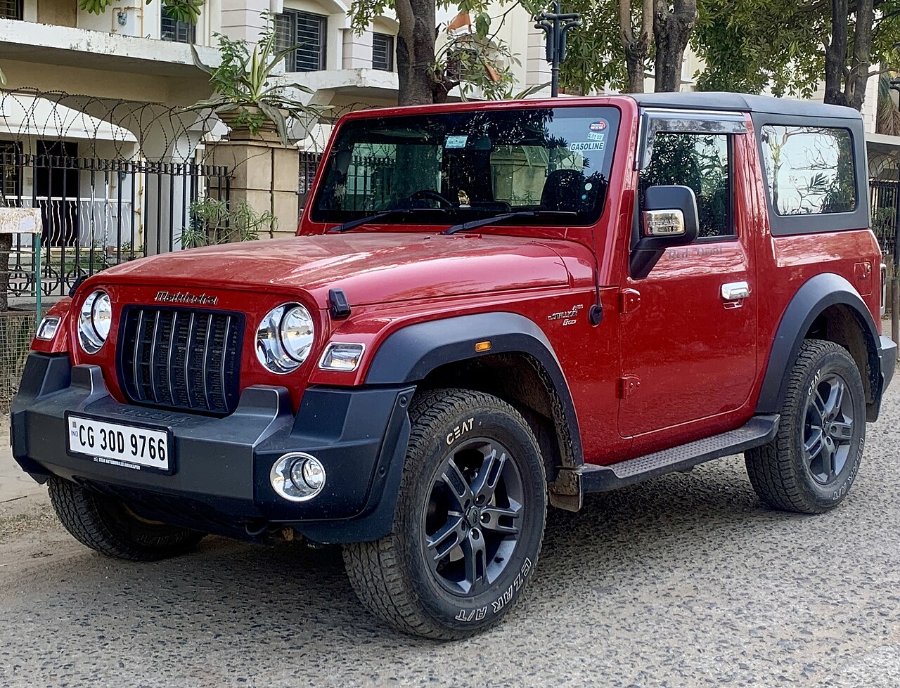 2026 Mahindra Thar facelift