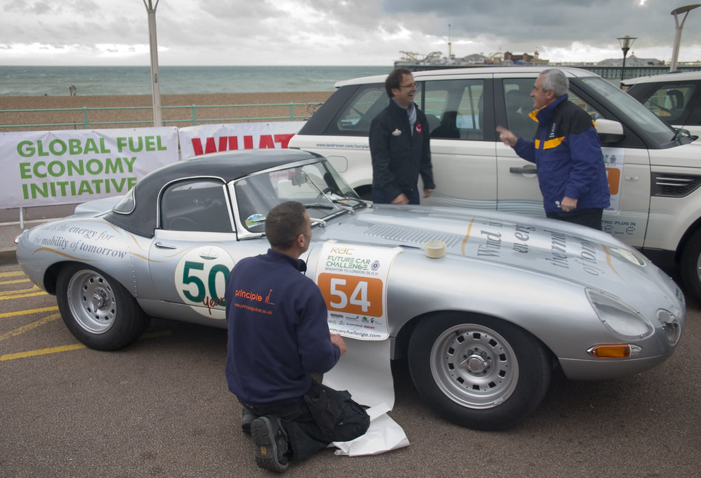 Jaguar electric car